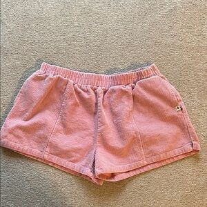 Simply Southern Light Pink Corduroy Shorts